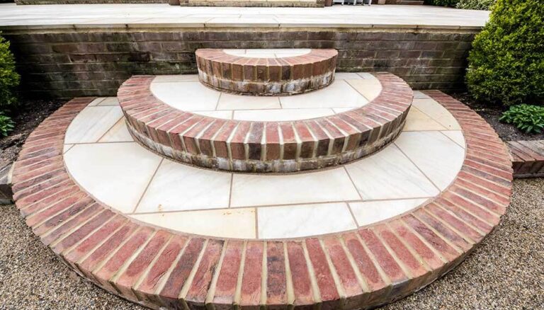 Garden Stone Steps in Kent and South East London - Award Winning paving