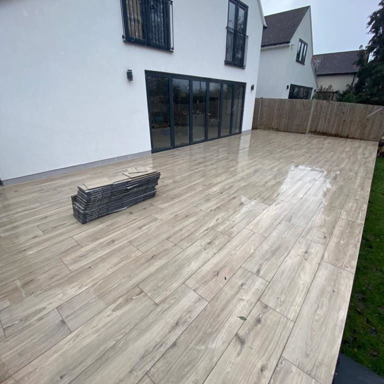 Porcelain Patios in Kent and South East London. Award Winning Paving