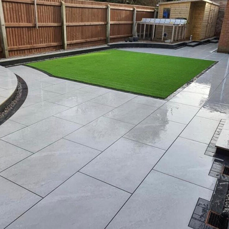 Porcelain Patios in Kent and South East London. Award Winning Paving