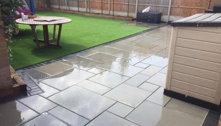 Sandstone (9) Indian Sandstone Patios in Kent and South East London. Award Winning Paving