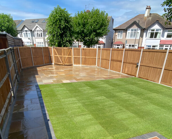 Fencing and Grass Turfing in Kent and South East London by Award Winning Paving