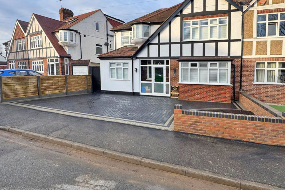 Block Paving Driveway, Orpington. Award Winning Paving
