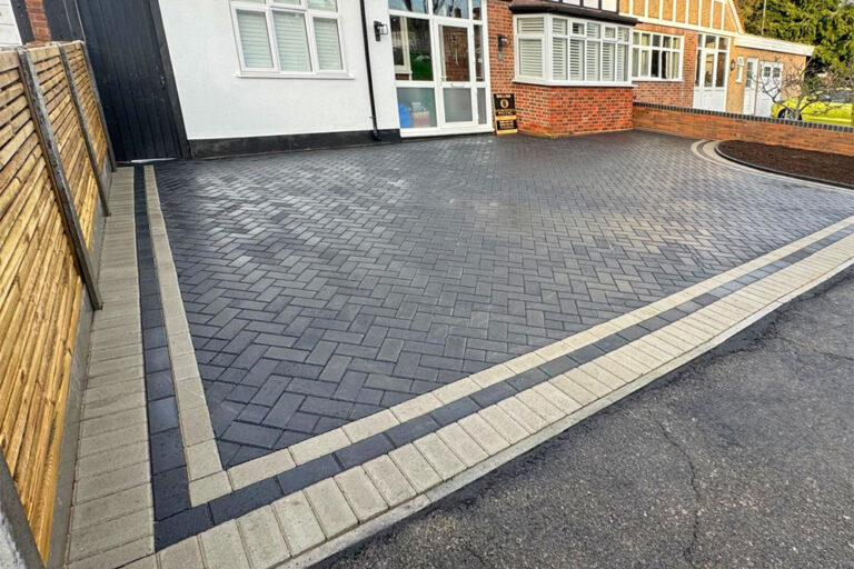 Block Paving Driveway, Orpington. Award Winning Paving
