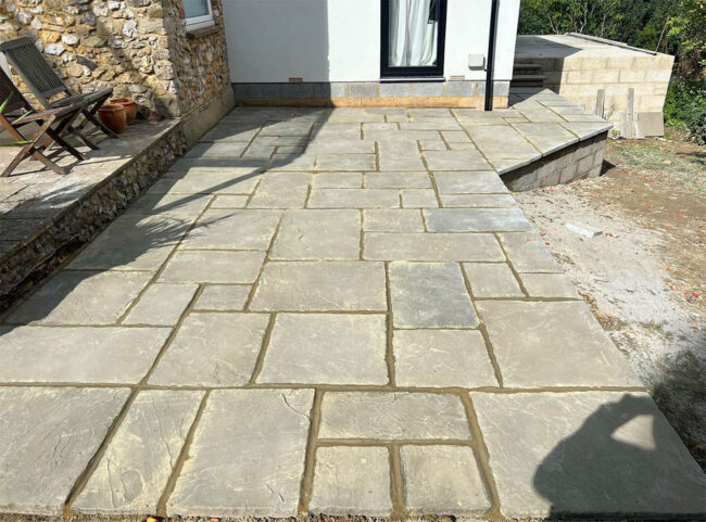 Yorkstone Patios, Sevenoaks, Kent. Award-Winning Paving