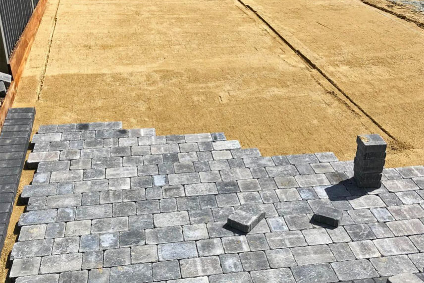 Tegula Block Paving Driveway, Gravesend. Award-Winning Paving