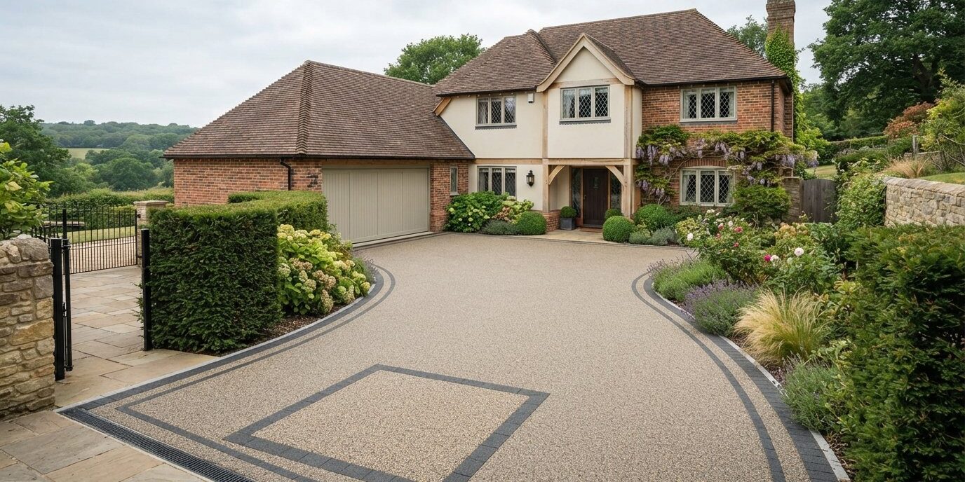 Resin Bound Driveway Installers in Sevenoaks: Costs and Designs – Hero Image Resin Bound Driveway Installers in Sevenoaks: Costs and Designs
