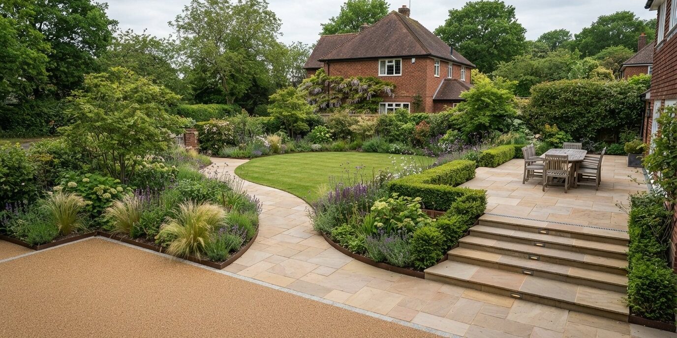 Bespoke Garden Landscaping in Keston for Patios and Paths
