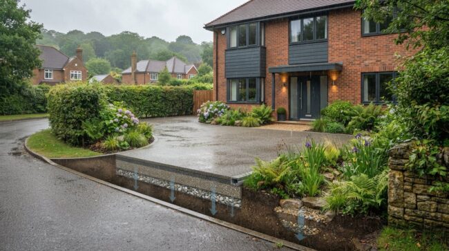 Driveway drainage in Locksbottom: SuDS-compliant options