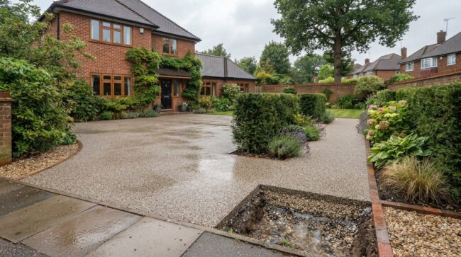 Permeable Resin Bound Surfacing for Hayes Driveways and Paths